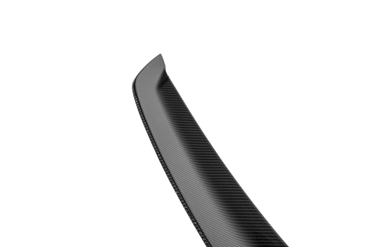 2009-2015 Cadillac CTS-V V2 Sedan | Carbon Fiber Rear Trunk Lid Spoiler Wing WITHOUT Wickerbill